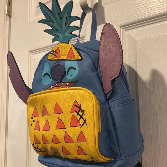 BNWT DISNEY LILO & STITCH Pineapple Stitch 3D Backpack main image 4